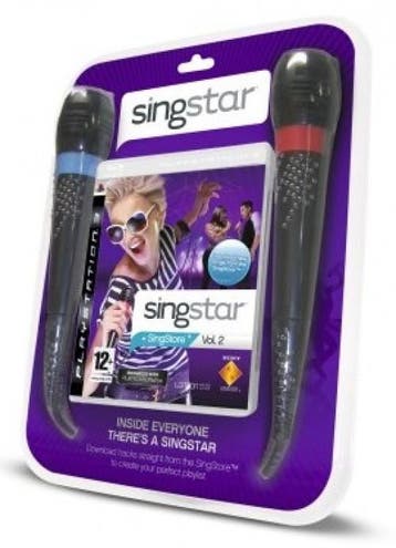 Singstar 2 + Microphones (PlayStation 3), Verzenden, Gebruikt, Vanaf 7 jaar