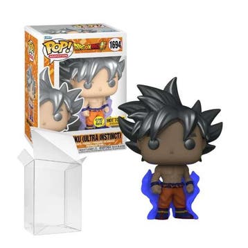 Funko Pop!  DBZ  Goku Ultra Instinct 1694 GITD Hot Topic, Verzamelen, Poppetjes en Figuurtjes, Verzenden, Nieuw