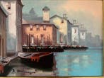 A. Marangoni (XX) - Canale a Venezia, Antiek en Kunst