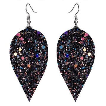Fako Bijoux - Oorbellen - Omgekeerde Druppel - Glitter -, Verzenden, Nieuw