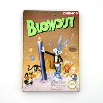 The Bugs Bunny Birthday Blowout - Nintendo NES - PAL FAH - …, Spelcomputers en Games, Ophalen of Verzenden, Zo goed als nieuw