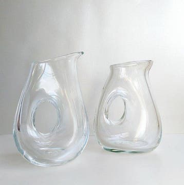 Pols Potten - Karaf (2) - Jug with a hole - Glas - Set water