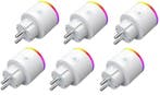 Smart plug - Set van 6 - Slimme stekker 16A - Google Home..., Verzenden, Nieuw