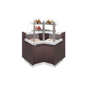 GGM Gastro | Koeltoonbank RIGA - 1365x990mm - met 2 planken, Verzenden, Nieuw in verpakking, Hotelinrichting