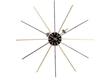 Star clock DD design | wandklok, Verzenden, Nieuw