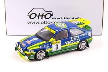 Otto Mobile 1:18 - Modelauto - Ford Escort RS Cosworth Rally, Nieuw