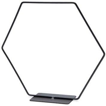 Metalen Frame Hexagon op voet 25 cm, Ophalen of Verzenden, Nieuw