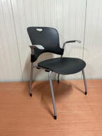 50x Herman Miller Caper Stoelen - Scherpe Prijs - Voorraad, Verzenden, Zwart, Zo goed als nieuw, Bureaustoel