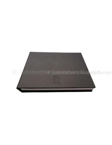 2013 ROLLS ROYCE WRAITH INSTRUCTIEBOEKJE + SERVICEBOEK