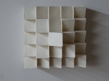 Hans Meeuwsen - Reliëf, 2026 - 64 wit minimalistisch