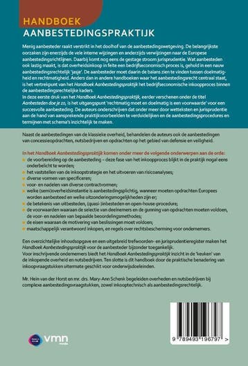 Handboek Aanbestedingspraktijk 9789493196797, Verzenden, Zo goed als nieuw, Hein van der Horst
