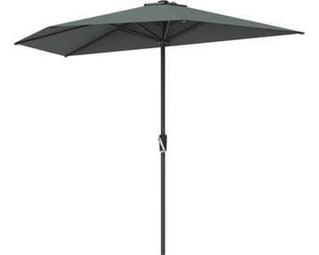SOLUNA Wandparasol - Ø 270 cm - Zwart, Verzenden, Nieuw