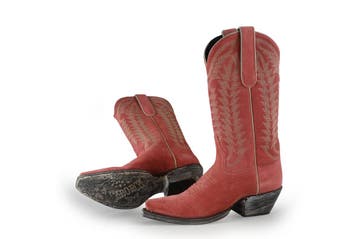 Caborca Silver Cowboy laarzen in maat 36 Roze, Overige kleuren, Verzenden, Zo goed als nieuw, Caborca Silver