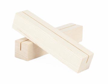 15cm - Houten Kaarthouder / Tafelstandaard / Menukaartho...