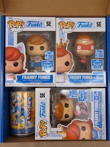 Funko - Funko Pop - Freddy Funko - Franny Funko #SE + Freddy