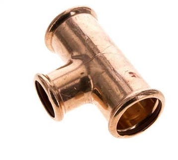 Tee Press Fitting - 28mm & 35mm Persmof - Koperlegering, Verzenden, Nieuw