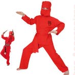 Rood Ninja kinder kostuum - Ninja kleding, Ophalen of Verzenden, Nieuw