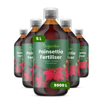 Kerstster Vloeibare meststof - Set 5x1 liter, Verzenden, Mest