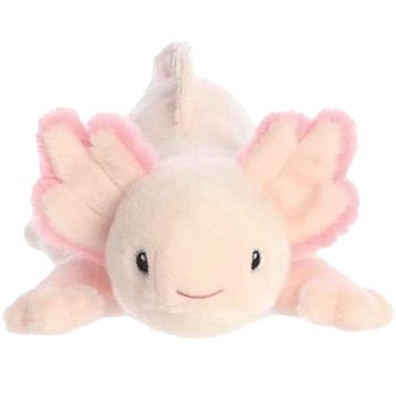 Aurora axolotl knuffel - pluche - roze - 37 cm - Eco Nation, Verzenden, Nieuw