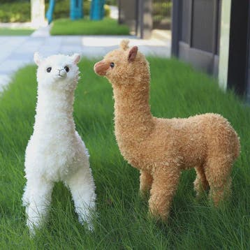Pluche Alpaca Knuffel - Levensechte Llama Speelgoed in Versc