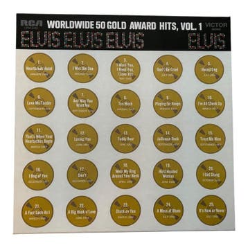 Elvis - Worldwide 50 Gold Award Hits Vol.1 BOXSET Limited, Verzenden, Nieuw in verpakking