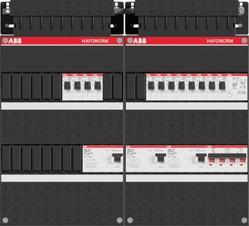 Groepenkast ABB Hafonorm | 12 Groepen 12 x Lichtgroepen +, Doe-het-zelf en Verbouw, Ophalen of Verzenden, Nieuw, Groepenkast