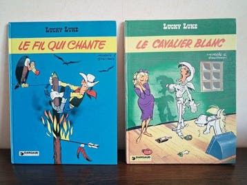 Lucky Luke T43 + T46 - 2x C - 2 Album - Eerste druk -, Boeken, Nieuw