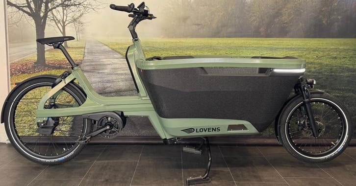 Lovens Explorer S75 Premium Bakfiets | Automaat | Kiox 300, Fietsen en Brommers, Elektrische fietsen, 50 km per accu of meer, Zo goed als nieuw