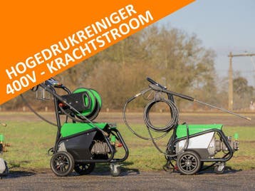 Professionele 400V krachtstroom HOGEDRUKREINIGER AANBIEDING, ACG, Nieuw, Ophalen of Verzenden, Met regelbare waterdruk