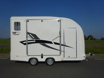 EquiTrek Day Treka Excel zijlader XL zadelkamer camera, Ophalen, Nieuw, Polyester, 2-paards trailer