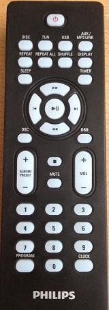 Afstandsbediening Philips FWM197 996510021416, Audio, Tv en Foto, Afstandsbedieningen, Origineel, Nieuw, Ophalen of Verzenden