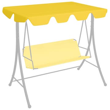vidaXL Vervangingsluifel voor schommelbank 188/168x145/110, Verzenden, Nieuw