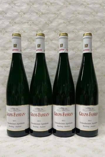 2011 Grans-Fassian, Trittenheimer Apotheke Riesling - Moezel, Nieuw