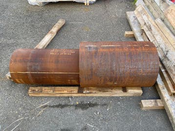 Zaagstukken Buis 508 x 20 mm. 406,4 x 20 mm.