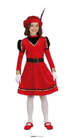 Pietenjurkje Evita Meisje Rood, Kleding | Dames, Ophalen of Verzenden, Nieuw