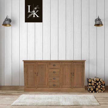 Dressoir grenenhout – laden & deuren – maatwerk mogelijk, Ophalen of Verzenden, Nieuw
