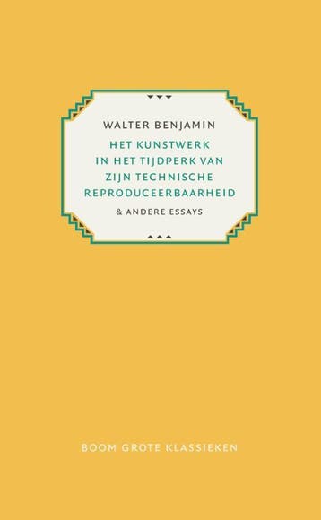 Het Kunstwerk In Het Tijdperk Van Zijn Technische Reproducee, Boeken, Ophalen of Verzenden, Nieuw, Walter Benjamin