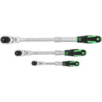 Competition Telescoop Ratelset 1/4, 3/8 en 1/2, Verzenden, Nieuw