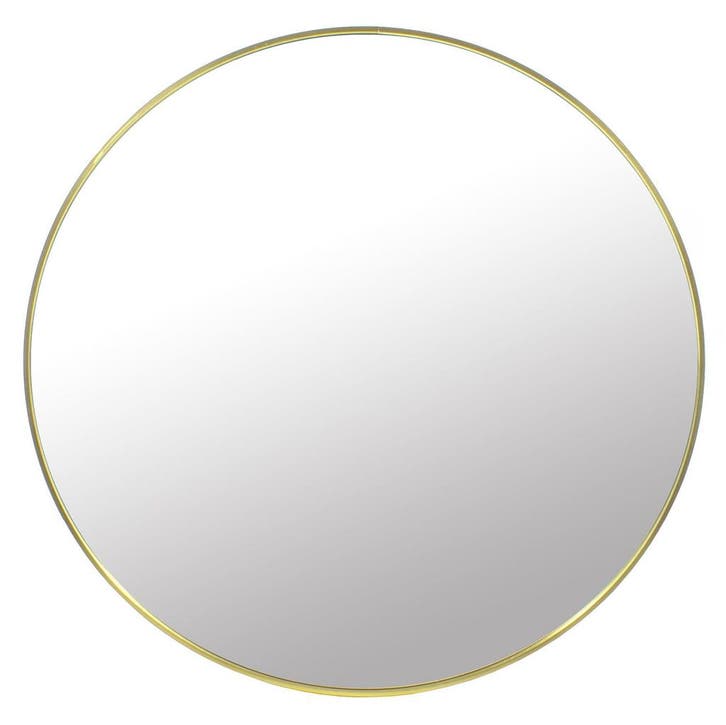 Ronde Spiegel Goud 80cm | Chique Woonkamer | A-kwaliteit..., Huis en Inrichting, Woonaccessoires | Spiegels, Rond, Nieuw, Minder dan 100 cm