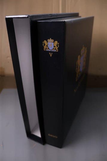Nederland 2001/2009 - 1 Leeg DAVO luxe voordrukalbum deel V, Gestempeld