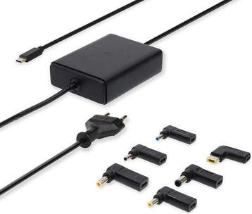 Nedis Notebook-Adapter - GaN - 65 W - 5 / 9 / 12 / 15 / 20 V, Verzenden, Zo goed als nieuw