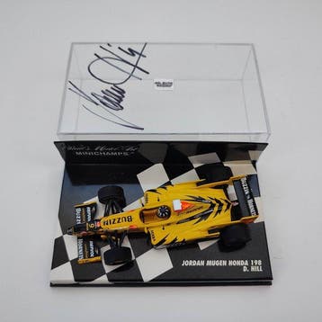 Jordan F1 - Damon Hill - 1998 - Schaal 1:43 modelauto, Verzamelen, Nieuw