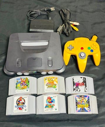 Nintendo - N64 - Console Set - Region Modded for USA Games -, Nieuw