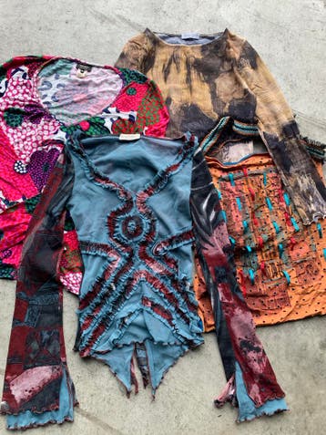 Crop Top/Y2K handpick/Vintage Kleding/Vintage Groothandel, Ophalen of Verzenden, Gedragen