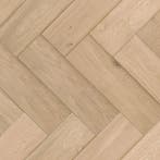 Floer Visgraat Parket Eiken 1-bis Onbehandeld Geolied 60x12, Ophalen of Verzenden, Nieuw, Overige kleuren, Parket