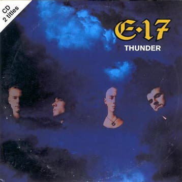 cd single card - E.17 - Thunder, Verzenden, Zo goed als nieuw, Pop