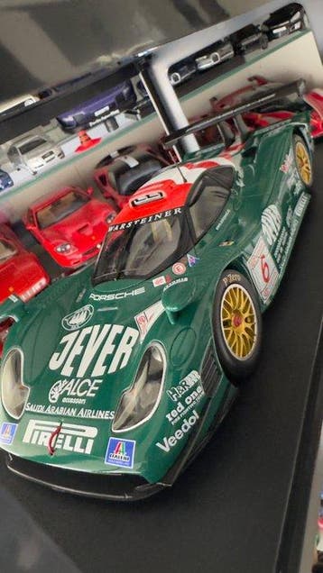 Werk83 1:18 - Modelauto - Porsche 911 GT1 #6 - Modelo Raro -, Hobby en Vrije tijd, Modelauto's | 1:5 tot 1:12, Nieuw