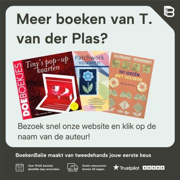 Fleurige kaarten / Doeboekjes 9789038413341 T. van der Plas, Verzenden, Gelezen, T. van der Plas