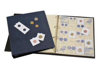 Hartberger Euro muntenalbum Universeel voor alle Eurolanden, Ophalen of Verzenden, Verzamelmap