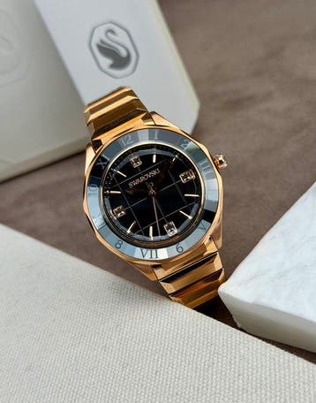 Swarovski - Dextera Gold/Black - Zonder minimumprijs -, Sieraden, Tassen en Uiterlijk, Nieuw
